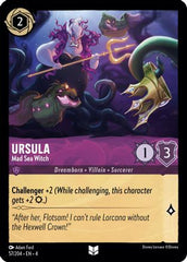 Ursula - Mad Sea Witch (57/204) [Ursula's Return] | Grognard Games