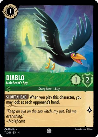 Diablo - Maleficent's Spy (71/204) [Ursula's Return] | Grognard Games