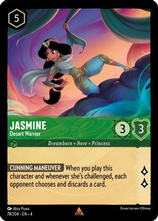 Jasmine - Desert Warrior (78/204) [Ursula's Return] | Grognard Games