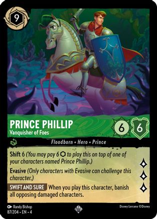 Prince Phillip - Vanquisher of Foes (87/204) [Ursula's Return] | Grognard Games