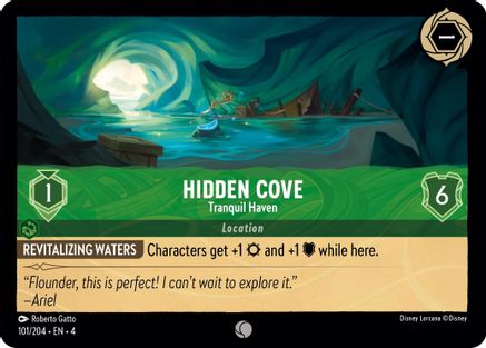 Hidden Cove - Tranquil Haven (101/204) [Ursula's Return] | Grognard Games