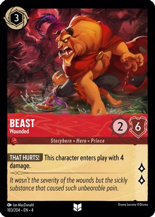 Beast - Wounded (103/204) [Ursula's Return] | Grognard Games