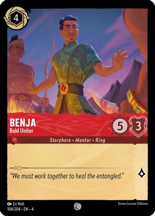 Benja - Bold Uniter (104/204) [Ursula's Return] | Grognard Games