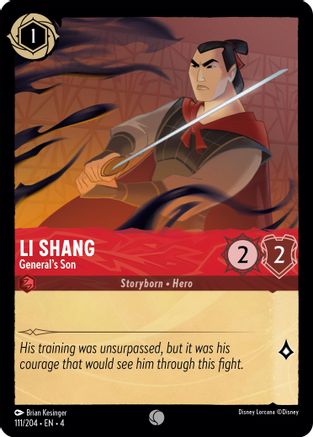 Li Shang - General's Son (111/204) [Ursula's Return] | Grognard Games