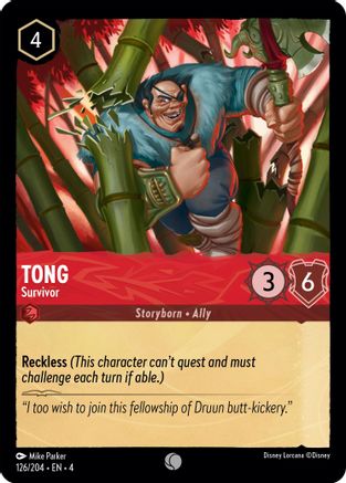 Tong - Survivor (126/204) [Ursula's Return] | Grognard Games