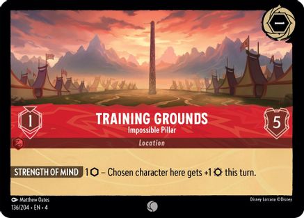 Training Grounds - Impossible Pillar (136/204) [Ursula's Return] | Grognard Games