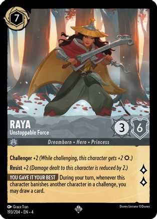 Raya - Unstoppable Force (193/204) [Ursula's Return] | Grognard Games