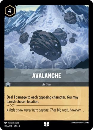 Avalanche (195/204) [Ursula's Return] | Grognard Games