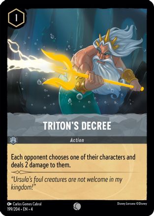 Triton's Decree (199/204) [Ursula's Return] | Grognard Games