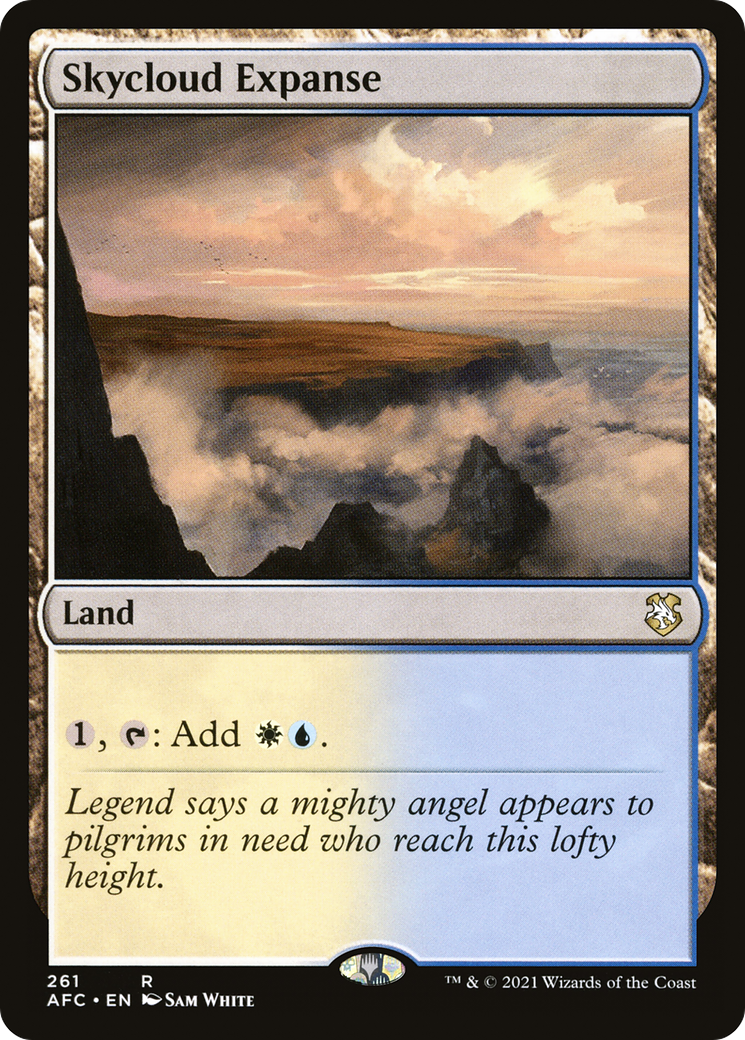 Skycloud Expanse [Dungeons & Dragons: Adventures in the Forgotten Realms Commander] | Grognard Games