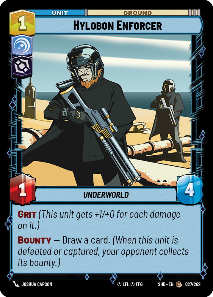 Hylobon Enforcer (027/262) [Shadows of the Galaxy] | Grognard Games