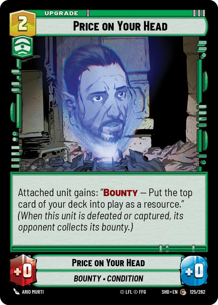 Price on Your Head (125/262) [Shadows of the Galaxy] | Grognard Games
