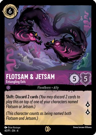 Flotsam & Jetsam - Entangling Eels (40) [Promo Cards] | Grognard Games