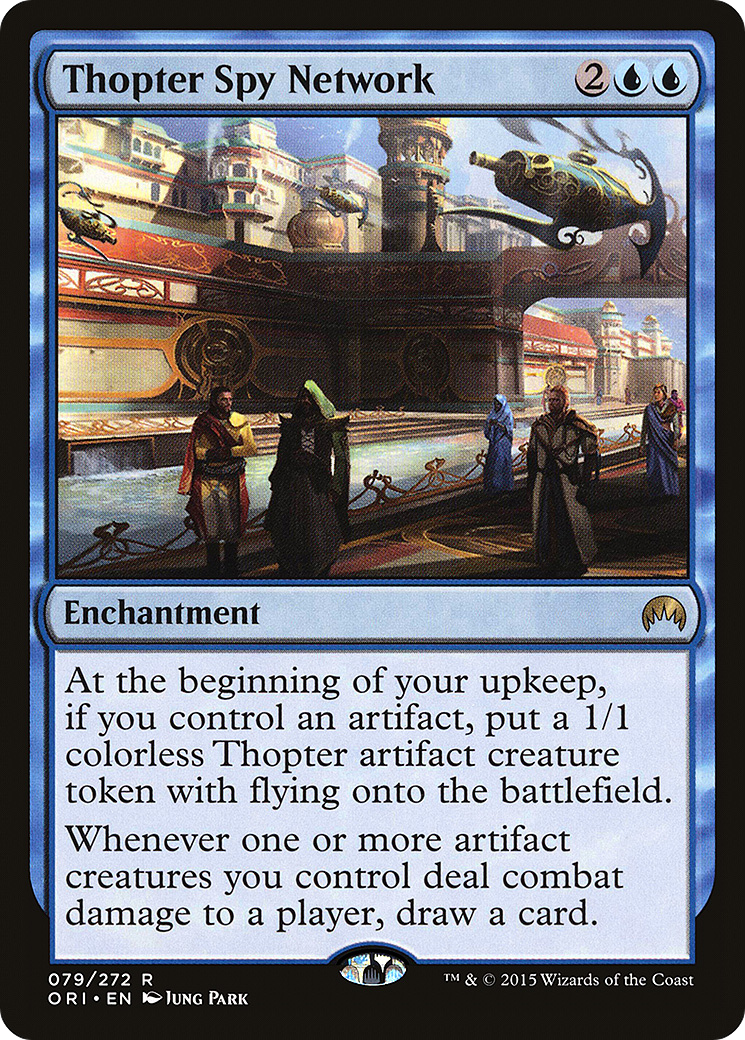 Thopter Spy Network (ORI-079) - Magic Origins Foil | Grognard Games