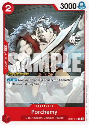 Porchemy (OP07-012) - 500 Years in the Future Pre-Release Cards | Grognard Games