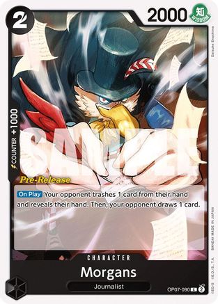 Morgans (OP07-090) - 500 Years in the Future Pre-Release Cards | Grognard Games