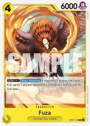 Fuza (OP07-106) - 500 Years in the Future Pre-Release Cards | Grognard Games