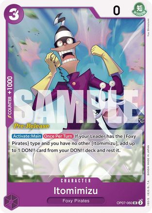 Itomimizu (OP07-060) - 500 Years in the Future Pre-Release Cards | Grognard Games