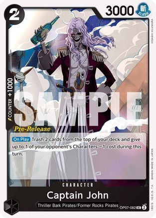 Captain John (OP07-082) - 500 Years in the Future Pre-Release Cards | Grognard Games