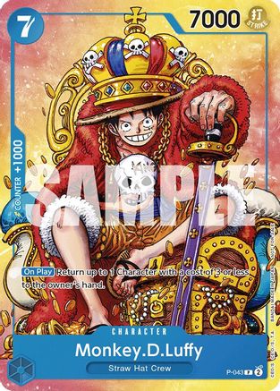 Monkey.D.Luffy (Convention Promo 2024) (P-043) - One Piece Promotion Cards Foil | Grognard Games