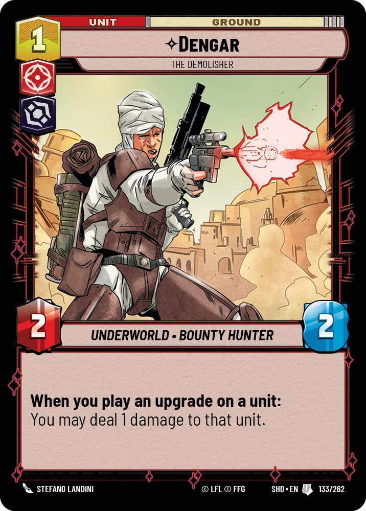 Dengar - The Demolisher (133/262) [Shadows of the Galaxy] | Grognard Games