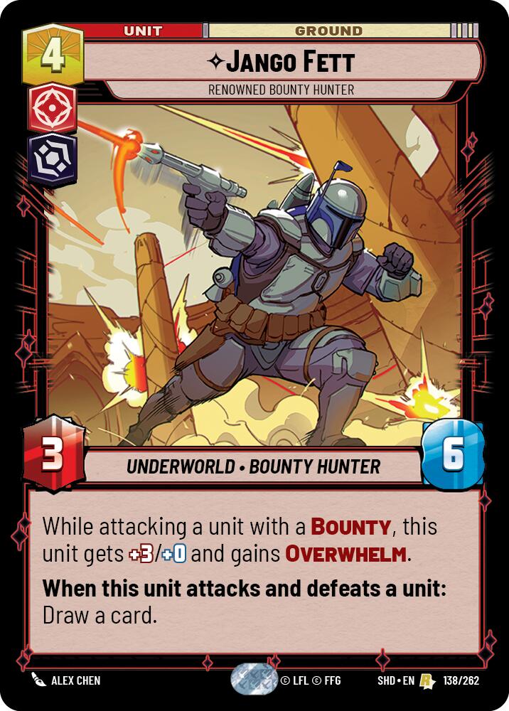 Jango Fett - Renowned Bounty Hunter (138/262) [Shadows of the Galaxy] | Grognard Games
