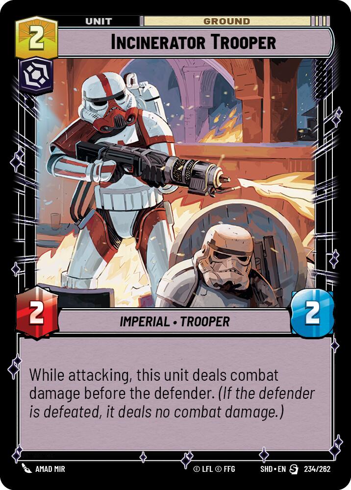 Incinerator Trooper (234/262) [Shadows of the Galaxy] | Grognard Games