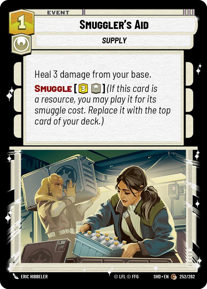 Smuggler's Aid (252/262) [Shadows of the Galaxy] | Grognard Games
