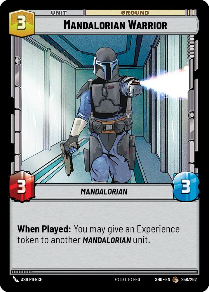 Mandalorian Warrior (258/262) [Shadows of the Galaxy] | Grognard Games