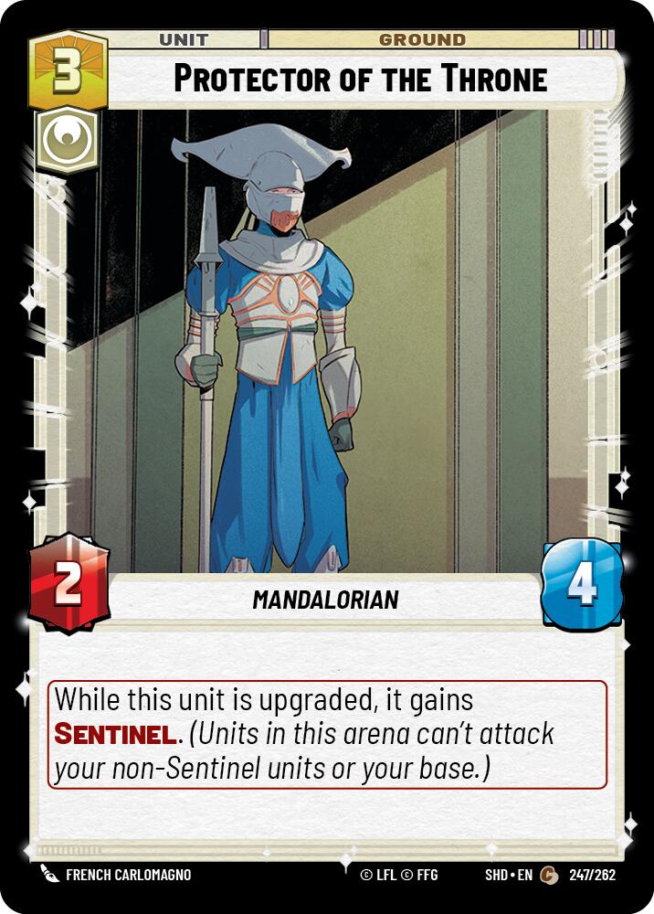 Protector of the Throne (247/262) [Shadows of the Galaxy] | Grognard Games