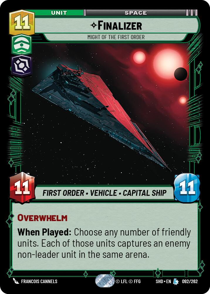 Finalizer - Might of the First Order (092/262) [Shadows of the Galaxy] | Grognard Games