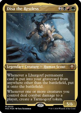 Disa the Restless (Foil Etched) (M3C-020) - Modern Horizons 3 Commander Foil | Grognard Games