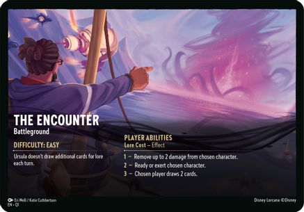 The Encounter // A Dark Realm - Battleground (Oversized)  - Illumineers Quest Deep Trouble | Grognard Games