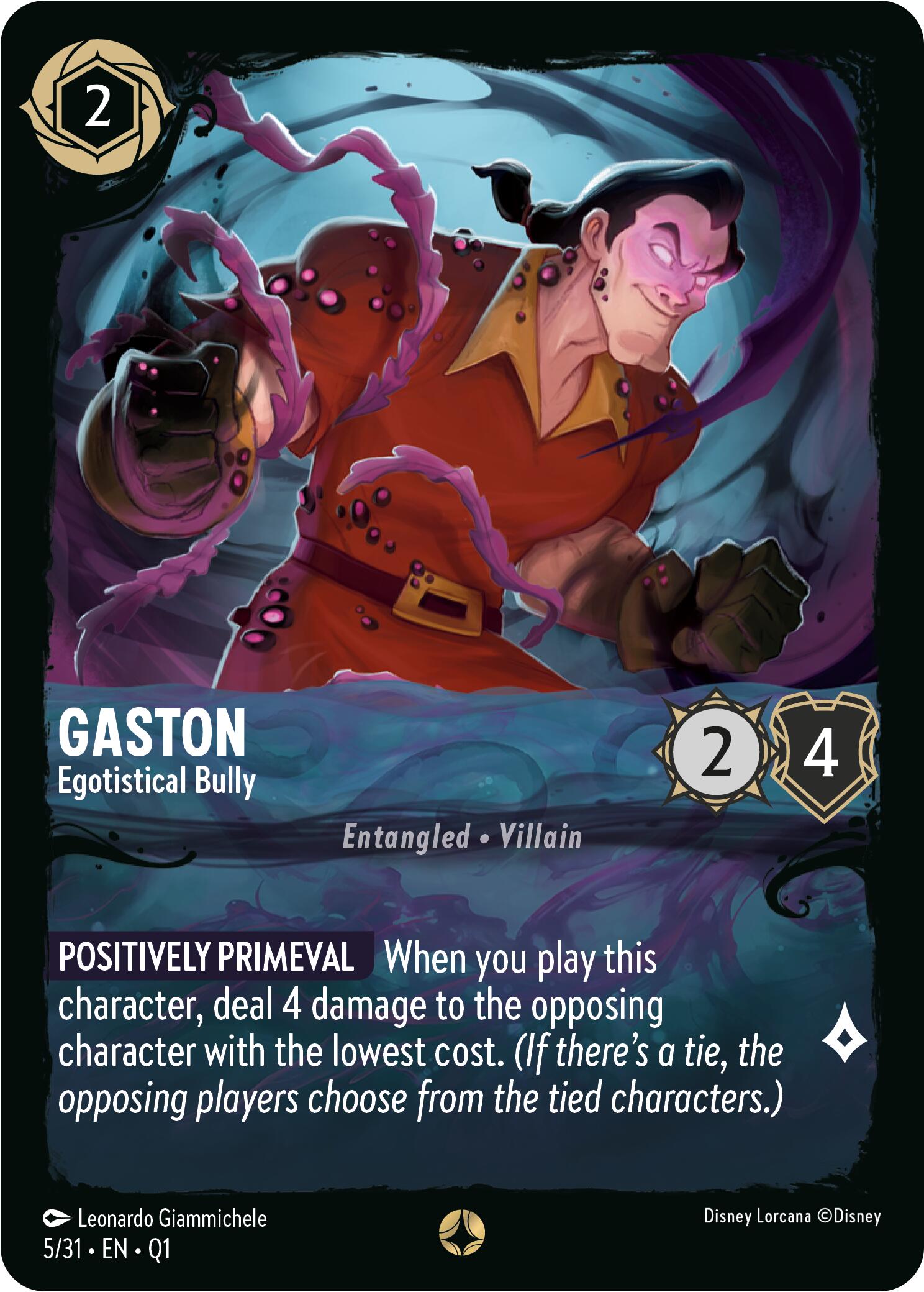 Gaston - Egotistical Bully (5/31) [Illumineer's Quest: Deep Trouble] | Grognard Games