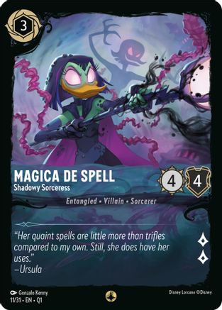 Magica De Spell - Shadowy Sorceress (11/31) [Illumineer's Quest: Deep Trouble] | Grognard Games