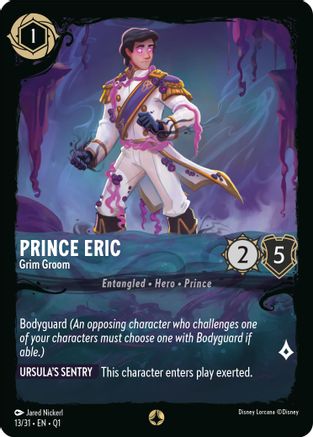 Prince Eric - Grim Groom (13/31) [Illumineer's Quest: Deep Trouble] | Grognard Games