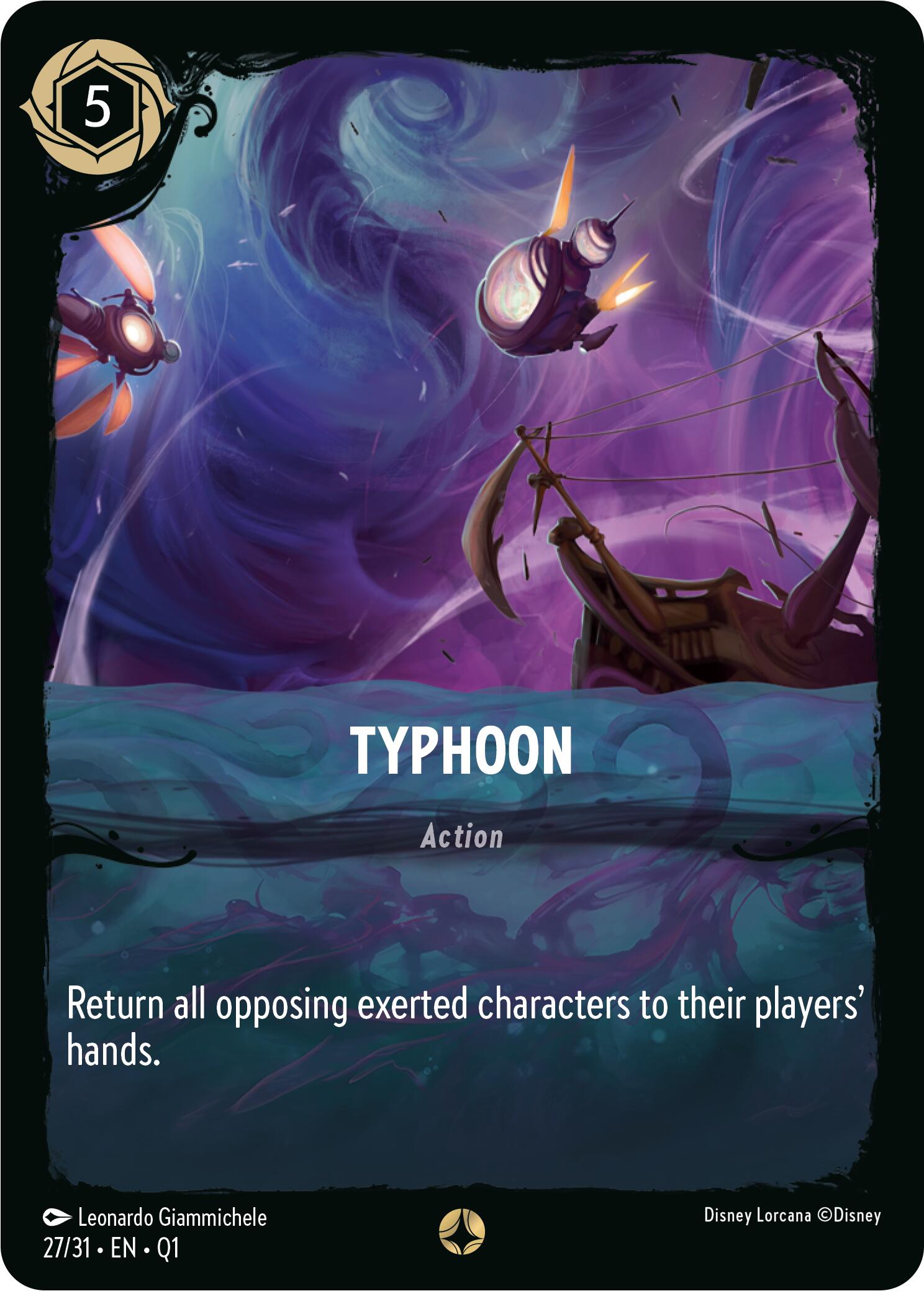Typhoon (27/31) [Illumineer's Quest: Deep Trouble] | Grognard Games