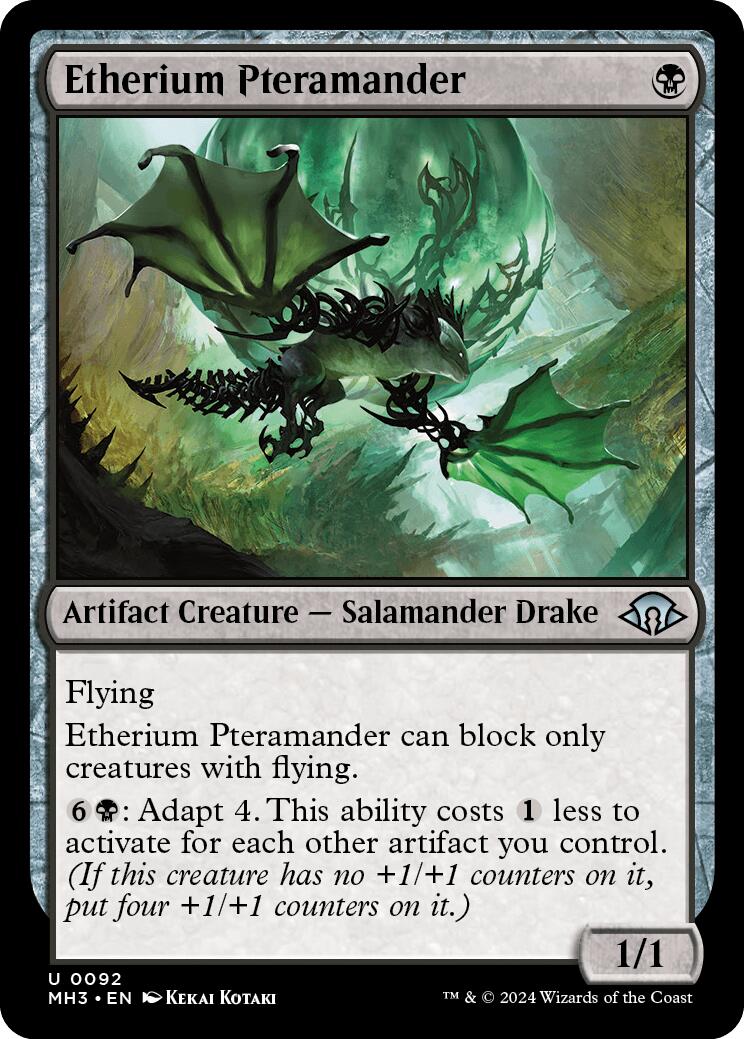 Etherium Pteramander [Modern Horizons 3] | Grognard Games