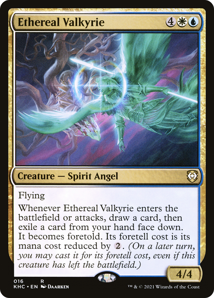 Ethereal Valkyrie [Kaldheim Commander] | Grognard Games