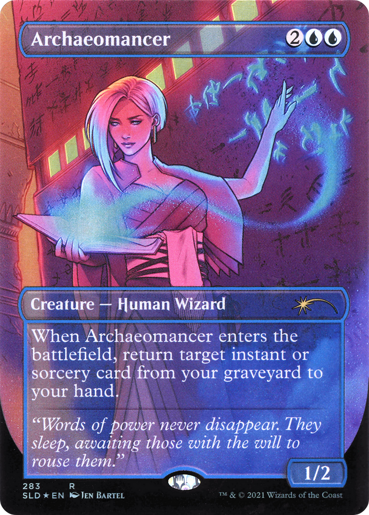 Archaeomancer (Borderless) [Secret Lair Drop Series] | Grognard Games