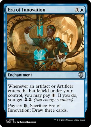 Era of Innovation (Ripple Foil) (M3C-183) - Modern Horizons 3 Commander Foil | Grognard Games