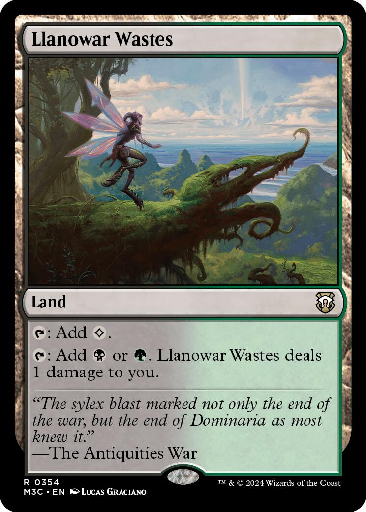 Llanowar Wastes [Modern Horizons 3 Commander] | Grognard Games