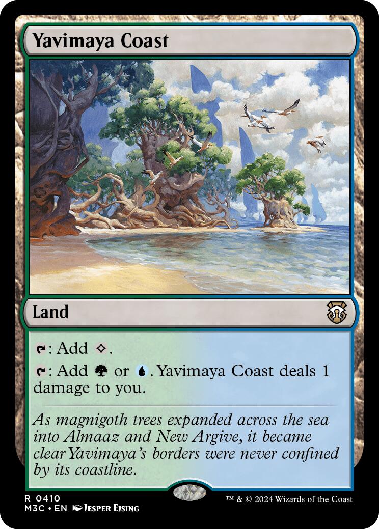 Yavimaya Coast [Modern Horizons 3 Commander] | Grognard Games