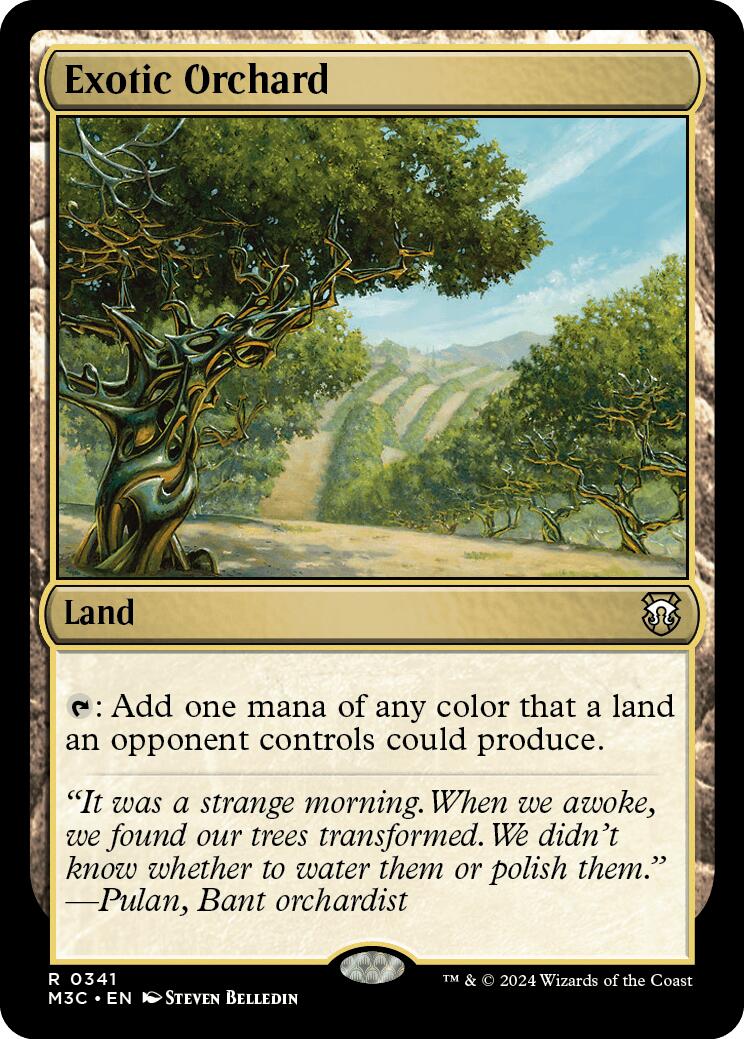 Exotic Orchard [Modern Horizons 3 Commander] | Grognard Games