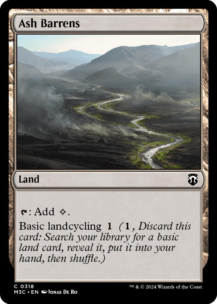 Ash Barrens [Modern Horizons 3 Commander] | Grognard Games