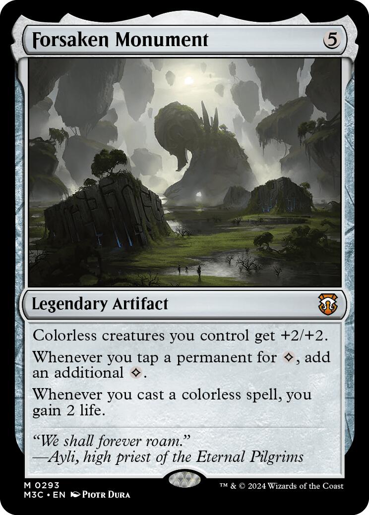 Forsaken Monument [Modern Horizons 3 Commander] | Grognard Games