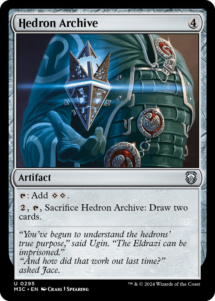 Hedron Archive [Modern Horizons 3 Commander] | Grognard Games