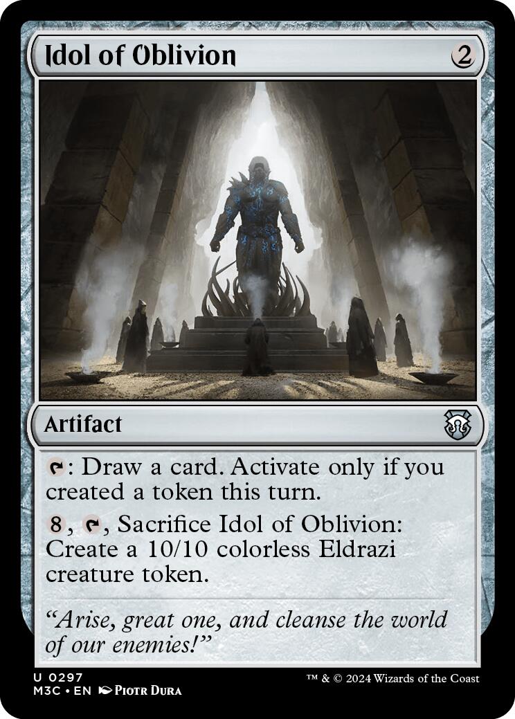 Idol of Oblivion [Modern Horizons 3 Commander] | Grognard Games