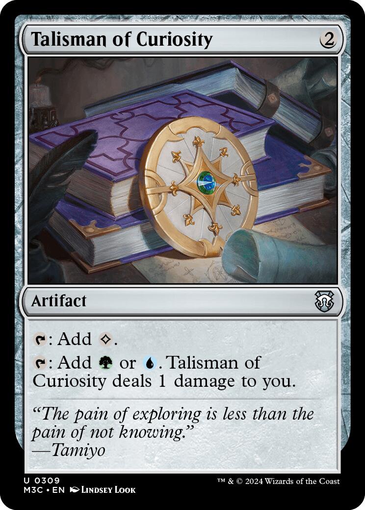 Talisman of Curiosity [Modern Horizons 3 Commander] | Grognard Games