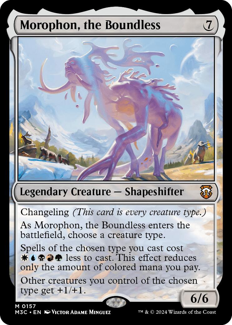 Morophon, the Boundless [Modern Horizons 3 Commander] | Grognard Games